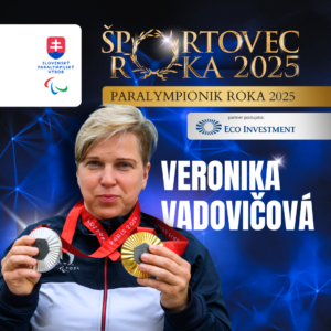 Paralympionikom roka 2025 sa stala Veronika Vadovičová