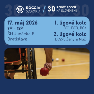 Pozvánka na ligový turnaj v boccii