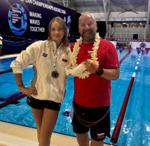 100 m motýlik priniesol bronz